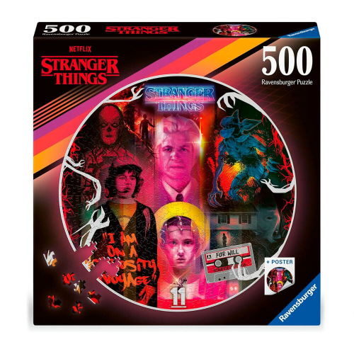 Puzzle Stranger Things 500 Peças