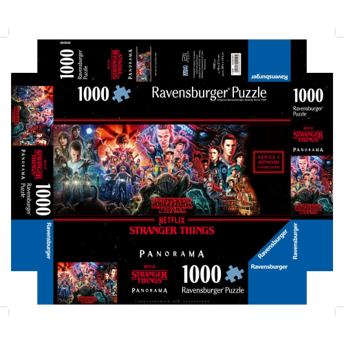 Puzzle panorama Stranger Things 1000 Peças