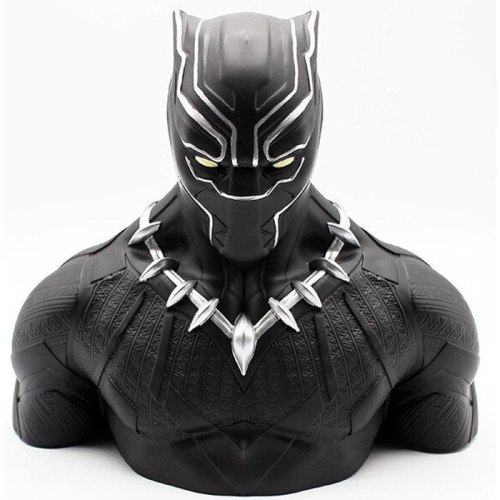 Busto Mealheiro Black Panther Wakanda Deluxe Marvel Comics 20cm