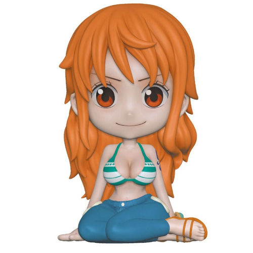 Figura Mealheiro Nami One Piece 18cm