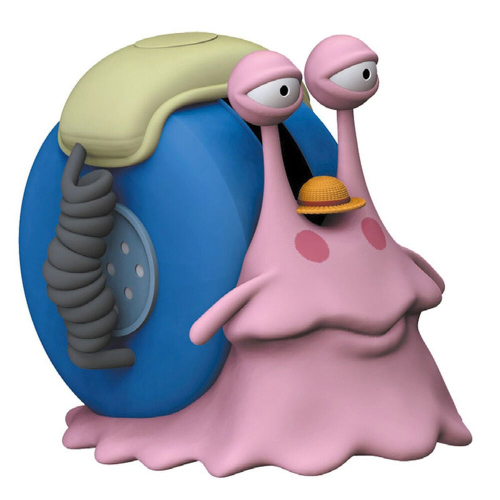 Figura Mealheiro Transponder Snail One Piece 14cm