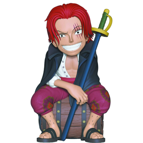 Figura Mealheiro Shanks One Piece 15cm