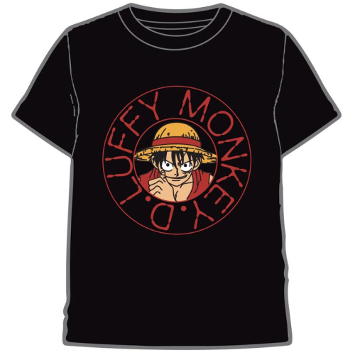 T-shirt Luffy Monkey One Piece adulto