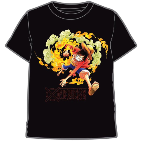 T-shirt Luffy Ataque One Piece adulto Tam S