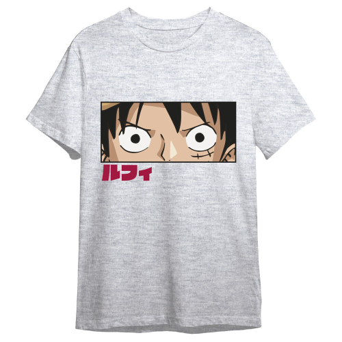T-shirt Monkey D. Luffy Eyes One Piece adulto