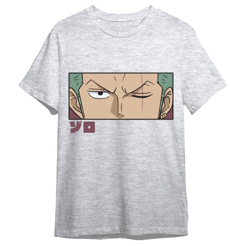 T-shirt Roronoa Zoro Eyes One Piece adulto Tam L