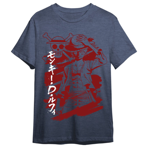 T-shirt Monkey D. Luffy One Piece adulto