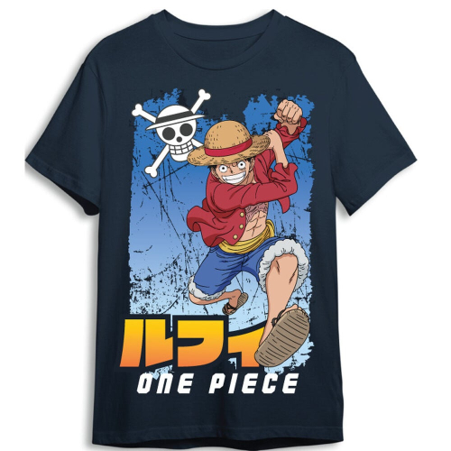 T-shirt Monkey D. Luffy One Piece adulto Tam XL