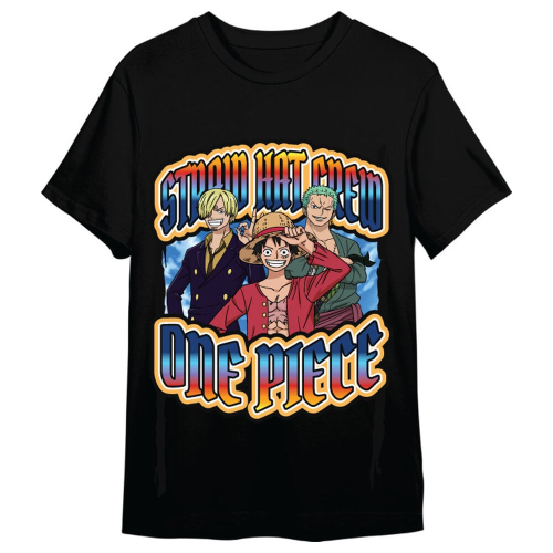 T-shirt Monkey D. Luffy,Roronoa Zoro &Sanji One Piece adulto