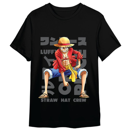 T-shirt Monkey D. Luffy One Piece adulto Tam XL
