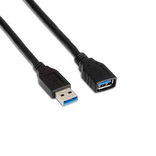 CABO EXTENSOR USB(A) 3.0 A USB(A) 3.0 AISENS 2M Preto
