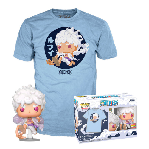 Set figura POP &Tee One Piece Luffy Fifth Gear