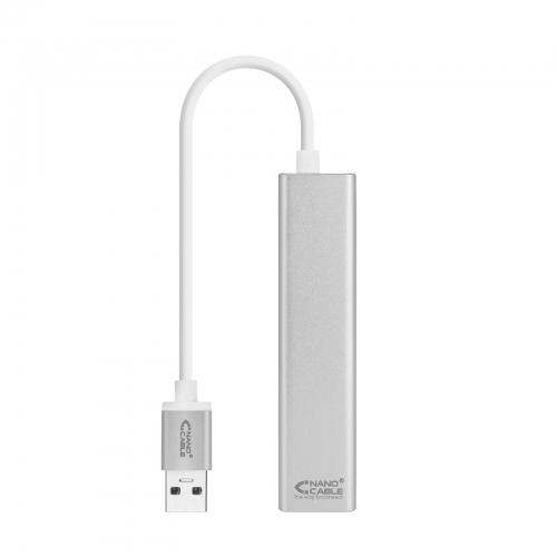 CABLE USB(A)3.0 A ETHERNET GIGABIT+3XUSB NANOCABLE 0.15M