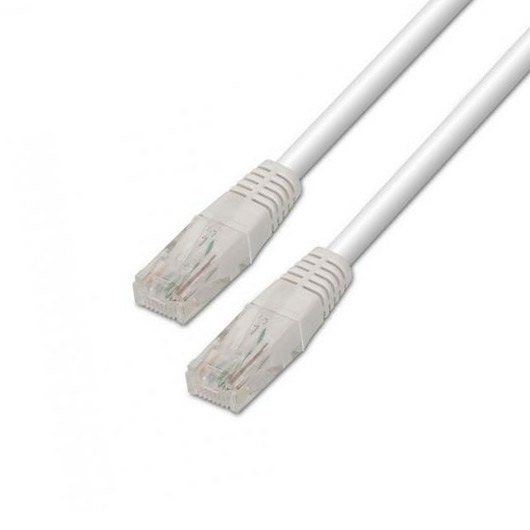 CABO REDE UTP CAT5E RJ45 AISENS 1M BRANCO