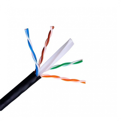 CABO RED UTP CAT.6 RJ45 AISENS 100M PRETO