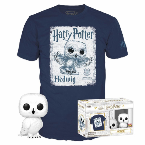 Set figura POP &Tee Harry Potter Hedwig Tam S