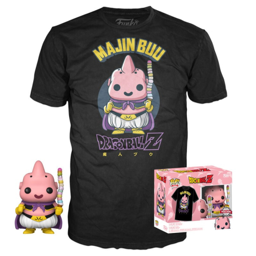 Set figura POP &Tee Dragon Ball Z Majin Buu Exclusive Tam XL