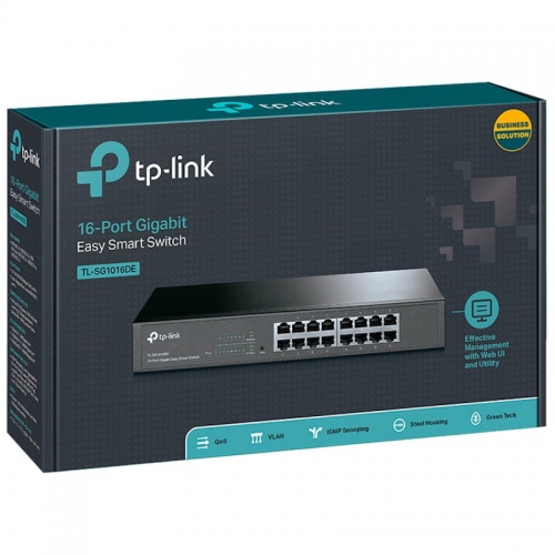 SWITCH 16 PTO 10/100/1000 TP-LINK TL-SG1016DE