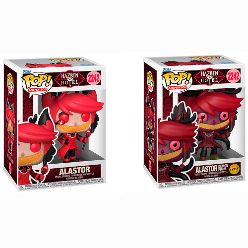 Figura POP Hazbin Hotel Alastor 5 + 1 Chase