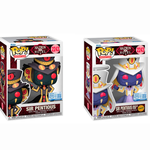 Figura POP Hazbin Hotel Sir Pentious Exclusive 5 + 1 Chase