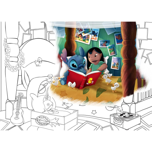 Puzzle Stitch Disney 1000 Peças