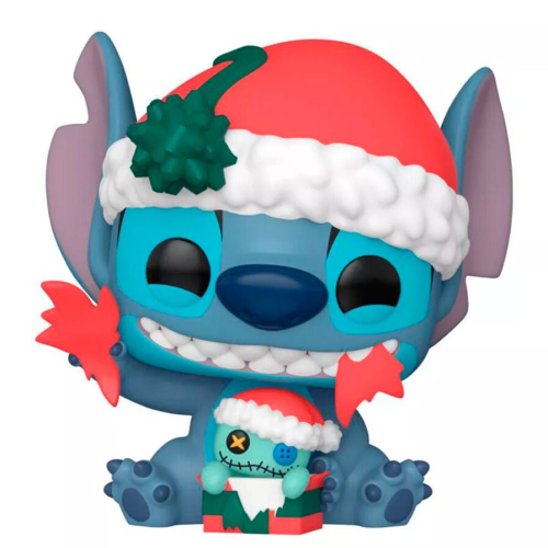 Figura POP Disney Lilo &Stitch - Stitch Unwrapping Gift
