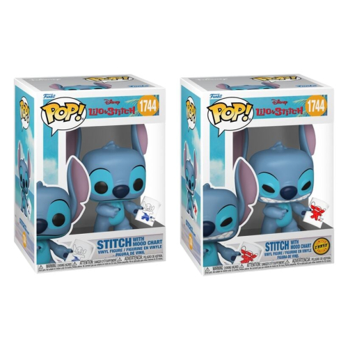 Figura POP Disney Lilo &Stitch - Stitch with Mood Chart 5 + 1 Chase