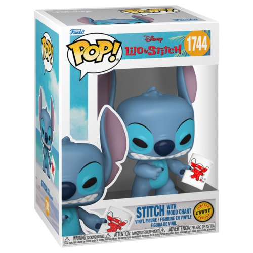 Figura POP Disney Lilo &Stitch - Stitch with Mood Chart Chase