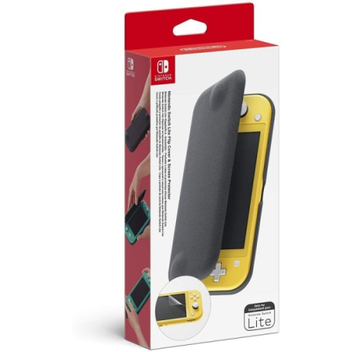 CAPA NINTENDO SWITCH LITE CINZENTO