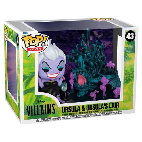 Figura POP Town Disney Villains Ursula &Ursulas Lair