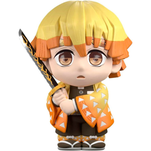 Figura Mealheiro Zenitsu Agatsuma Demon Slayer Kimetsu no Yaiba 20cm