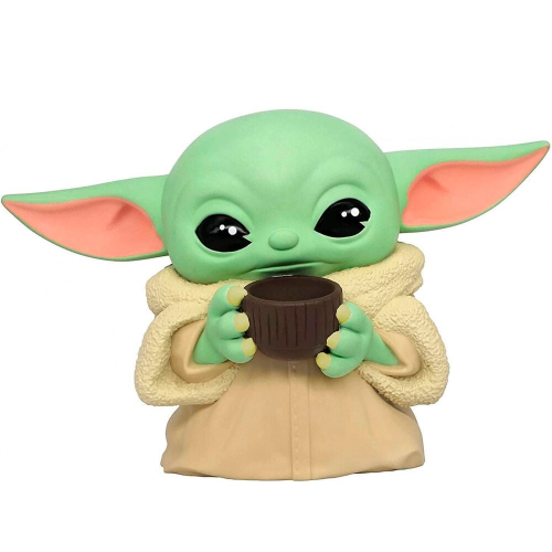Figura Mealheiro Yoda the Child Mandalorian Star Wars 20cm