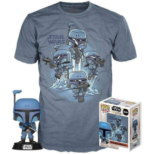 Set figura POP &Tee Star Wars Mandalorian Tam L