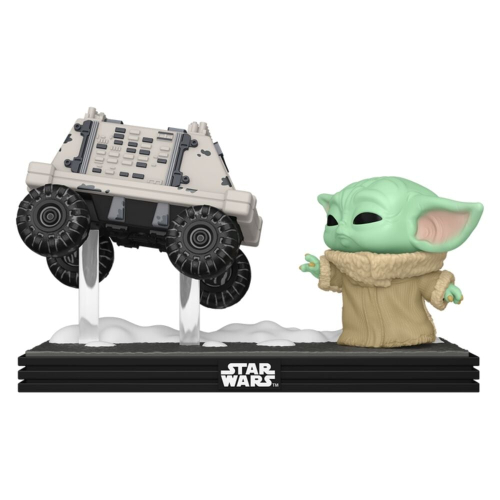 Figura POP Moments Star Wars:The Mandalorian &Grogu - Grogu with Polar Mouse Droid