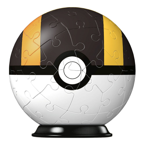 Puzzleball Pokemon Hyperball negra 54 Peças