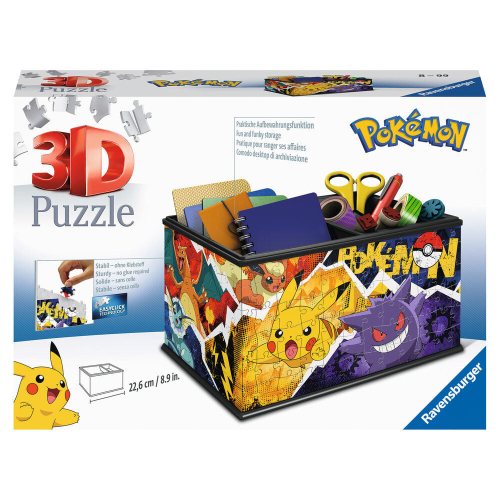 Puzzle 3D Box Pokemon 216Peças