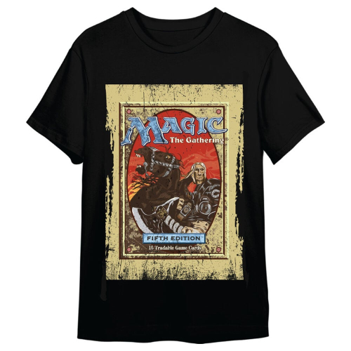 T-shirt Black Knight Magic the Gathering adulto