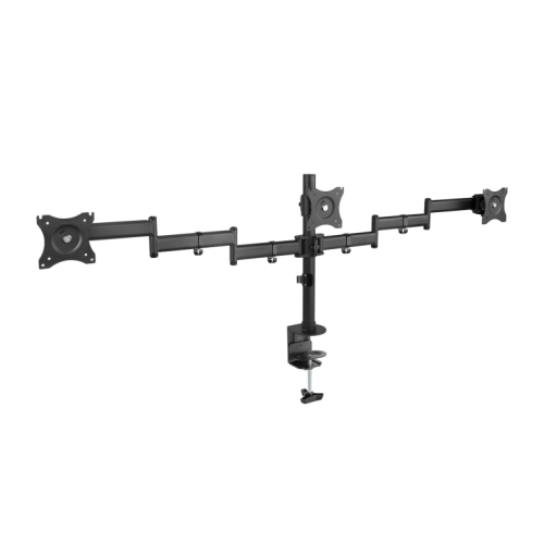 Suporte TV/MONITOR TOOQ SOBREMESA GIRA INCLI 3 BRAÇOS