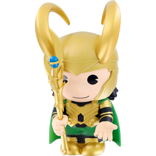 Figura Mealheiro Loki Marvel 20cm