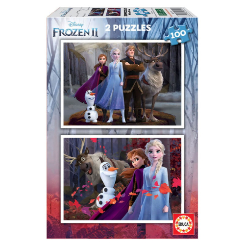 Puzzle Frozen 2 Disney 2x100 Peças