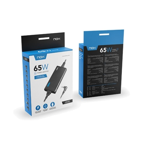 CARREGADOR UNIVERSAL PORT 65W NOX AUTOMATICO