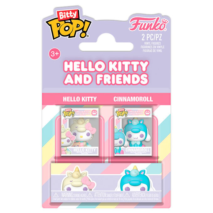 Blister 2 Bitty POP Sanrio Hello Kitty and Friends Hello Kitty &Cinnamoroll
