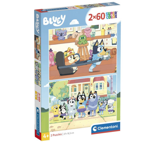 Puzzle Bluey 2x60Peças