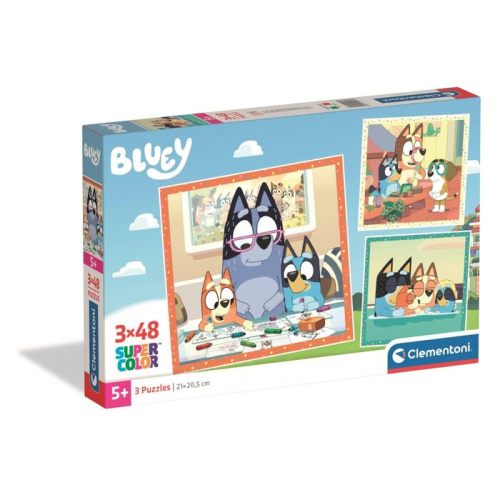 Puzzle Bluey 3x48Peças
