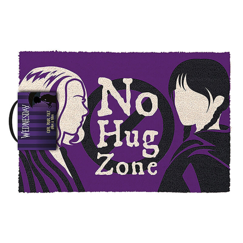 Tapete No Hug Zone Miercoles Wednesday