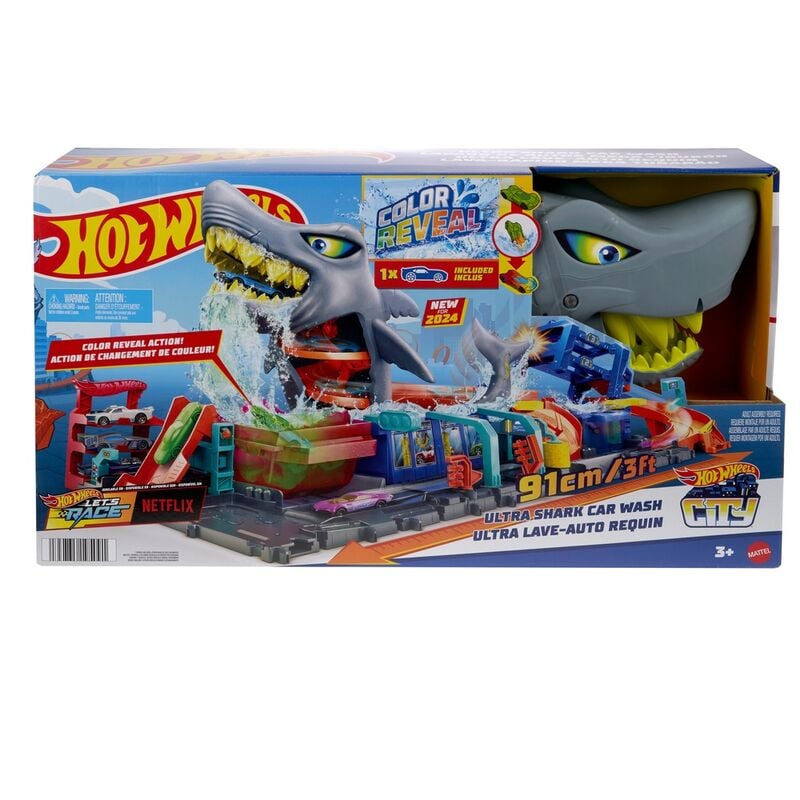 Lava-jato Hot Wheels City Shark