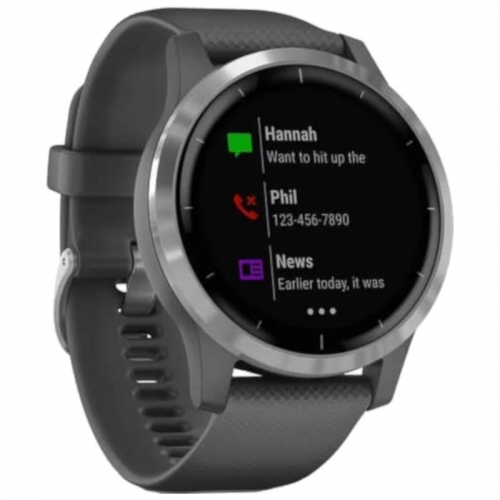 SMARTWATCH GARMIN SPORTWATCH GPS VIVOACTIVE 4 GRIS PRATA