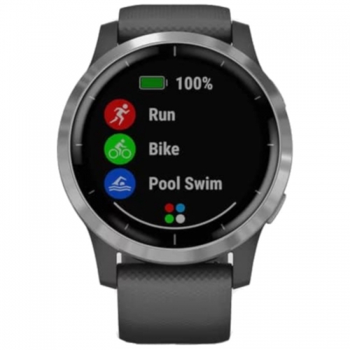 SMARTWATCH GARMIN SPORTWATCH GPS VIVOACTIVE 4 GRIS PRATA