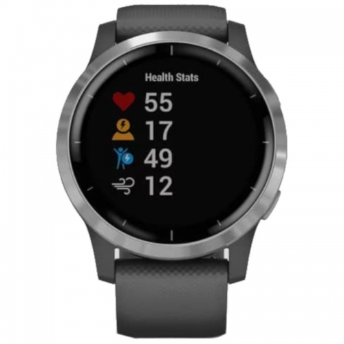 SMARTWATCH GARMIN SPORTWATCH GPS VIVOACTIVE 4 GRIS PRATA
