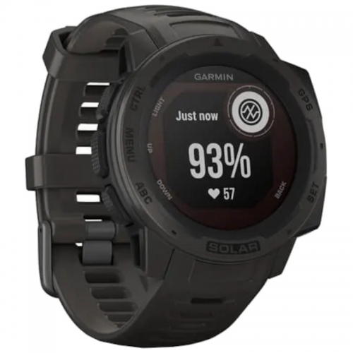 SMARTWATCH GARMIN INSTINCT SOLAR GRAFITE